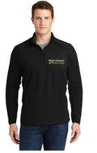 Load image into Gallery viewer, Sport-Wick Stretch 1/2-Zip Pullover / Black / High Desert Medical College