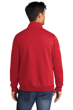 Load image into Gallery viewer, Core Fleece 1/4-Zip Pullover Sweatshirt / Red / Integrity College of Health