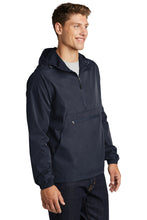 Load image into Gallery viewer, Packable Anorak / Navy / Integrity College of Health