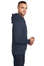Load image into Gallery viewer, Core Fleece Pullover Hooded Sweatshirt / Navy / Integrity College of Health
