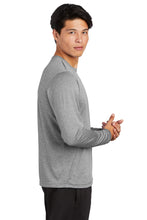 Load image into Gallery viewer, Long Sleeve Heather Contender Tee / Heather Grey / Central Coast College