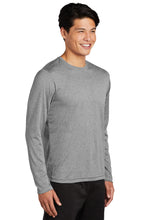 Load image into Gallery viewer, Long Sleeve Heather Contender Tee / Heather Grey / Central Coast College
