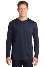 Load image into Gallery viewer, Long Sleeve Cotton Touch Tee / Navy / Central Coast College