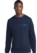Load image into Gallery viewer, Core Fleece Crewneck Sweatshirt / Navy / Central Coast College