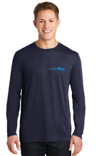 Load image into Gallery viewer, Long Sleeve Cotton Touch Tee / Navy / Central Coast College
