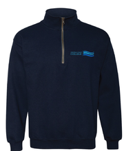 Load image into Gallery viewer, Core Fleece 1/4-Zip Pullover Sweatshirt / Navy / Central Coast College