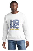 Load image into Gallery viewer, Core Fleece Crewneck Sweatshirt / White / High Desert Medical College