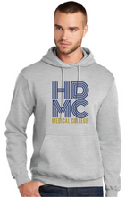 Load image into Gallery viewer, Core Fleece Pullover Hooded Sweatshirt / Athletic Heather / High Desert Medical College