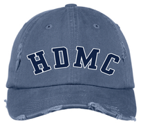 Load image into Gallery viewer, Distressed Cap / Scotland Blue / High Desert Medical College
