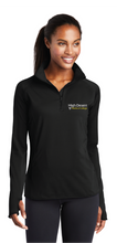 Load image into Gallery viewer, Ladies Sport-Wick Stretch 1/2-Zip Pullover / Black / High Desert Medical College
