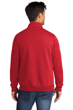Load image into Gallery viewer, Core Fleece 1/4-Zip Pullover Sweatshirt / Red / Integrity College of Health
