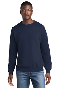 Core Fleece Crewneck Sweatshirt / Navy / Central Coast College