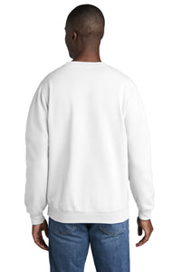 Core Fleece Crewneck Sweatshirt / White / High Desert Medical College