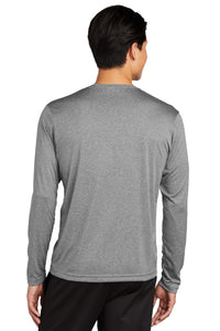 Long Sleeve Heather Contender Tee / Heather Grey / Central Coast College