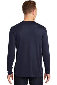 Long Sleeve Cotton Touch Tee / Navy / Central Coast College