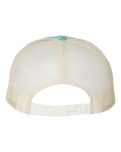 Load image into Gallery viewer, Low Pro Heather Trucker Cap / Teal / High Desert Medical College
