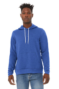 Unisex Sponge Fleece Hoodie / Heather Royal / Central Coast College
