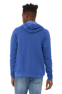 Unisex Sponge Fleece Hoodie / Heather Royal / Central Coast College