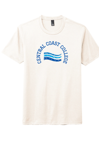 Perfect Tri Tee / Natural / Central Coast College