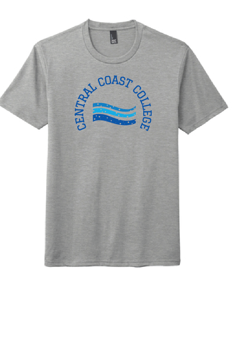 Perfect Tri Tee / Heathered Grey / Central Coast College