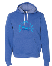 Load image into Gallery viewer, Unisex Sponge Fleece Hoodie / Heather Royal / Central Coast College

