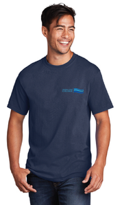 Core Cotton Tee / Navy / Central Coast College