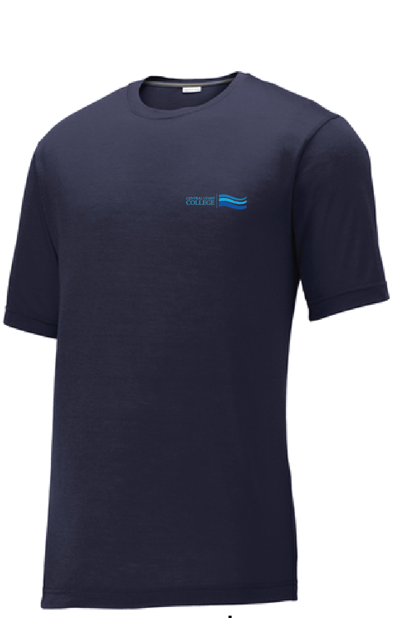 Cotton Touch Tee / Navy / Central Coast College