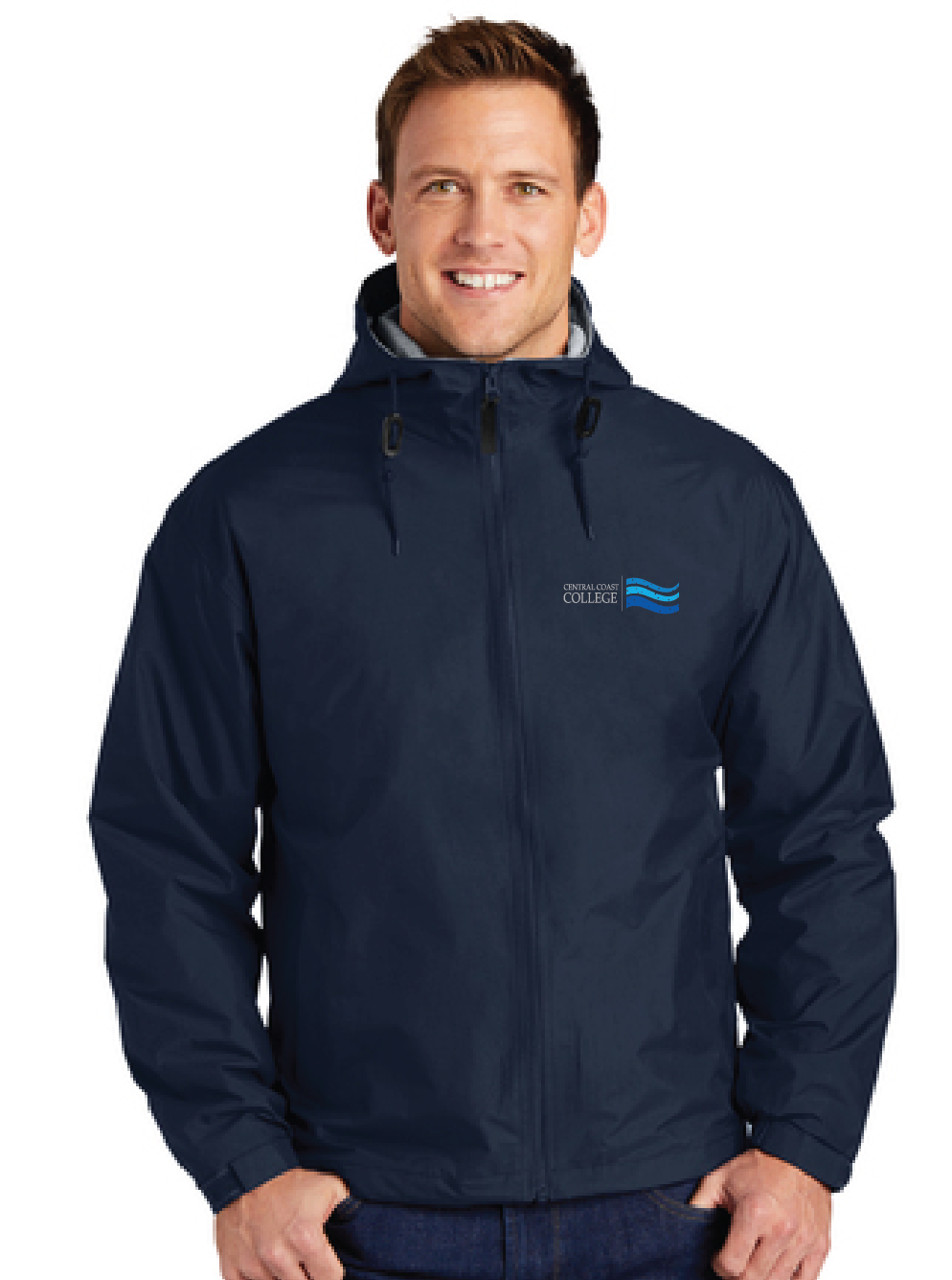Team Jacket / Navy / Central Coast College