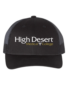 Low Pro Trucker Cap / Black / High Desert Medical College