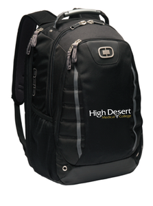 OGIO Pursuit Backpack / Black / High Desert Medical College