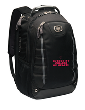 Load image into Gallery viewer, OGIO Pursuit Backpack / Black / Integrity College of Health
