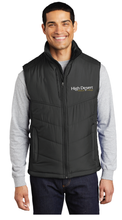 Load image into Gallery viewer, Puffy Vest / Black / High Desert Medical College
