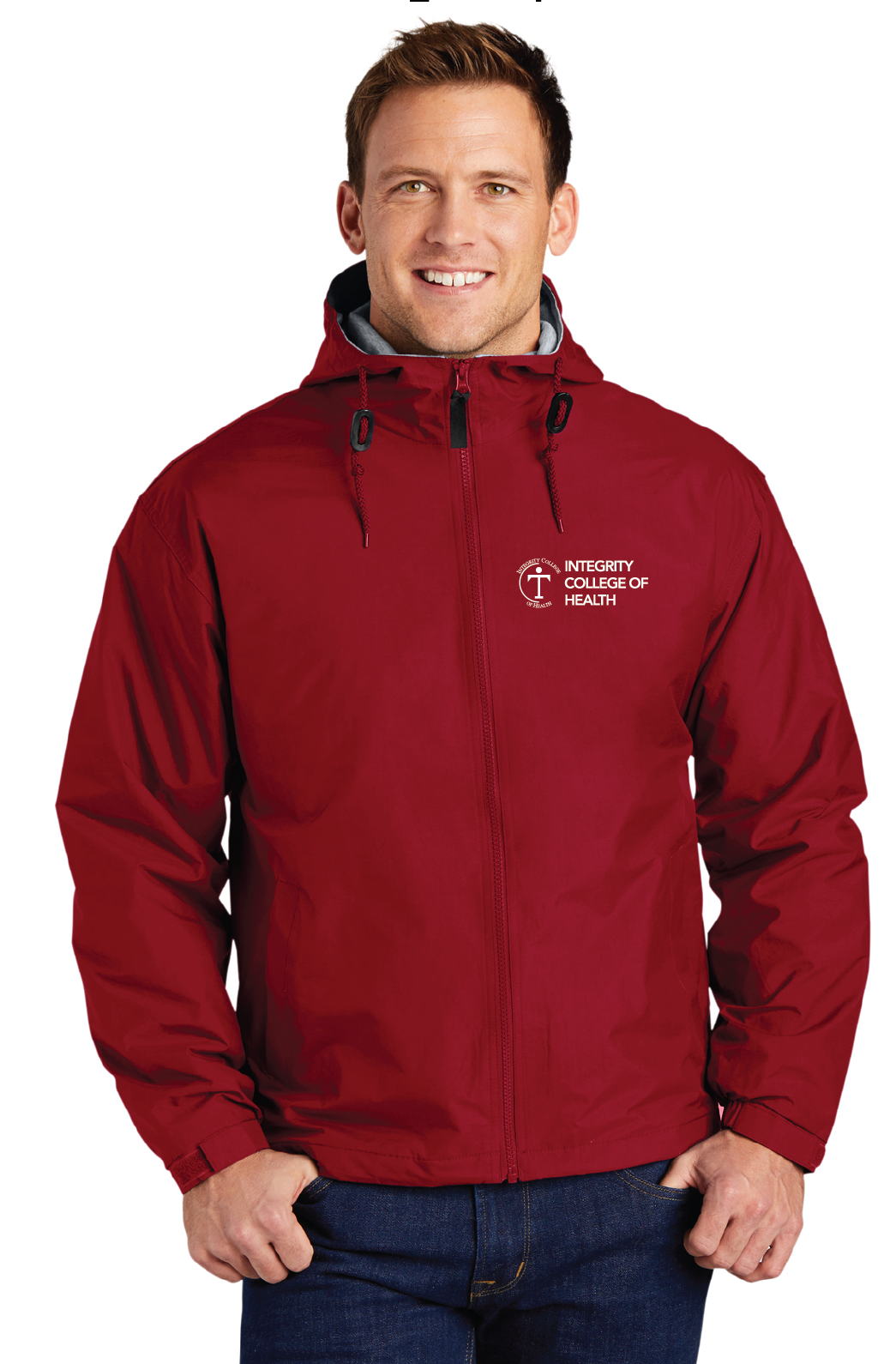 Team Jacket / Red / Integrity College of Health