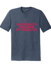 Load image into Gallery viewer, Perfect Tri Tee / Navy Frost / Integrity College of Health
