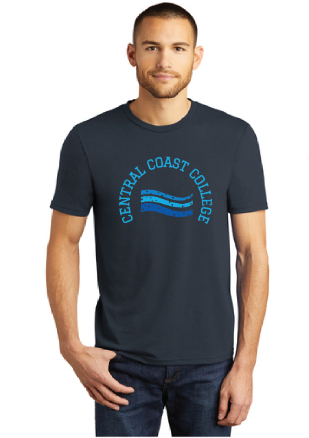 Perfect Tri Tee / Navy / Central Coast College